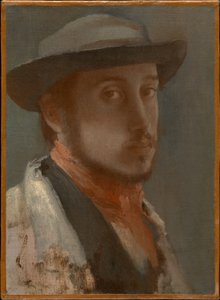 Önarckép alkotó: Edgar Degas