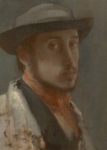 Önarckép, 1857-58 körül alkotó: Edgar Degas