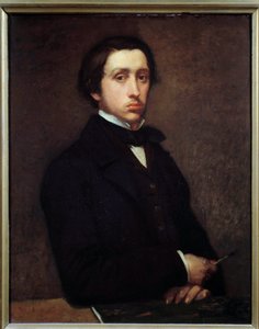 Önarckép vagy Degas Edgar Degas (1834-1917) portréfestészetében 1855 V. 0,81x0,64 m Párizs, musee d