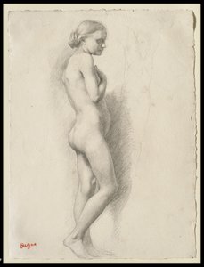 Álló akt, 1860-65 körül