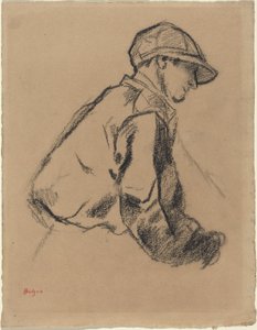 Zsokétanulmány alkotó: Edgar Degas