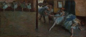 A balettpróba alkotó: Edgar Degas
