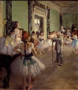 A táncos osztály alkotó: Edgar Degas