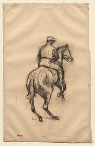 A Jockey alkotó: Edgar Degas
