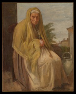 Az idős olasz nő alkotó: Edgar Degas