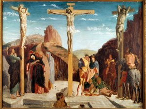 Andrea Mantegna képének impresszionista változata. Edgar Degas (1834-1917) festménye 1861 V. 0,69x0,92 m-es tornyok, Szépművészeti Múzeum alkotó: Edgar Degas