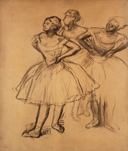 Három táncos; három táncos, alkotó: Edgar Degas