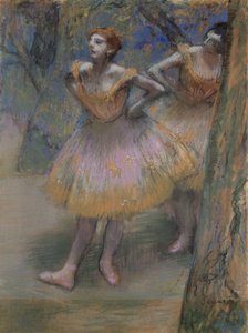 Két táncos, 1893-98 körül alkotó: Edgar Degas