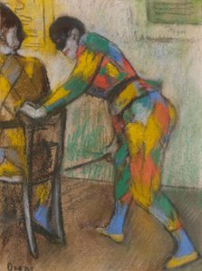 Két Harlekin alkotó: Edgar Degas