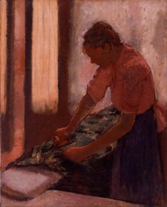 Vasaló nő alkotó: Edgar Degas