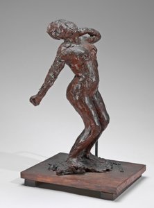 Nő nyújtás alkotó: Edgar Degas