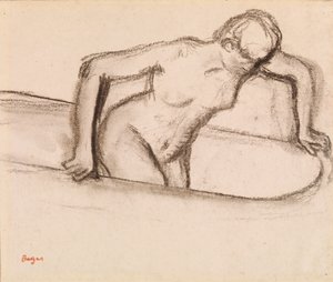 Nő a kádban alkotó: Edgar Degas