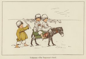 Turkesztán, a turcománok lovagoltak