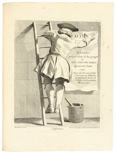 A plakát, 1737-1746 körül alkotó: Edmé Bouchardon