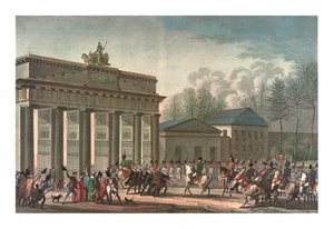 A franciák bevonulása Berlinbe, 1806. október 27., 1850. k