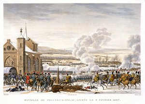 Az Eylau-i csata, Németország, 1807. február 9