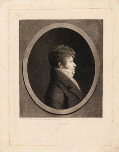 Gaspare Spontini karmester és zeneszerző portréja 1774-1851.