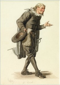 Loyal úr portréja, 1870 körül (akvarell)