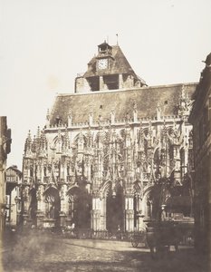 Louviers-székesegyház, általános kép, 1852-54. alkotó: Edmond Bacot
