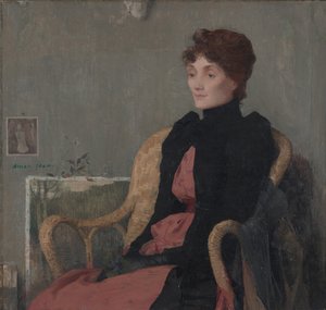 Női portré, 1891 körül