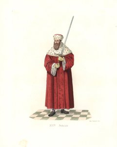 Bátor Maurice, Szászország választófejedelme (1521-1553) alkotó: Edmond Lechevallier Chevignard
