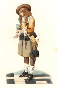 Holland úriember alkotó: Edmond Lechevallier Chevignard