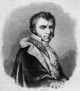 Nicolas Francois Mollien (1758-1850) francia politikus portréja. Chevignard metszet a „"The Festői Áruházban"" alkotó: Edmond Lechevallier Chevignard