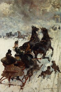 A szánkóverseny, 1877