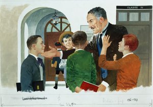 Búcsú a Szívtől, Edmondo De Amicis (rajz)