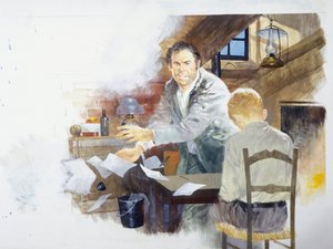 Stardi könyvtára, szívből, Edmond De Amicis, rajz