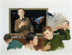 Az utánpótlástanár, Szívből, Edmondo De Amicis, rajz