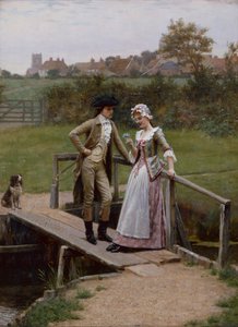 Forget Me Nots alkotó: Edmund Blair Leighton
