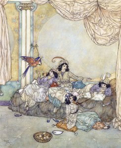 Időveszteség nélkül lerohanták a házat alkotó: Edmund Dulac