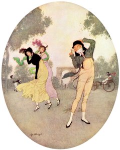Mit gondolsz a fiatal Rouselle-ről, 1915. alkotó: Edmund Dulac