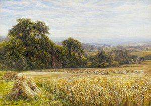 Szüreti idő (akvarell) alkotó: Edmund George Warren