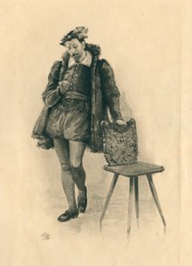 Erzsébet-kori dalok a szerelem és a szépség tiszteletére (litográfia) alkotó: Edmund Henry Garrett