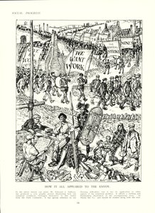 Hogyan tűnhet Anglia egy afrikai követnek (színes litho) alkotó: Edmund Henry Garrett