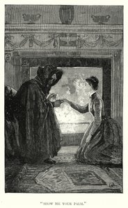 Illusztráció Jane Eyre-hez, Charlotte Bronte (metszet)