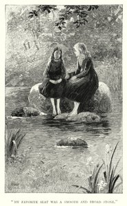 Illusztráció Jane Eyre-hez, Charlotte Bronte (metszet)