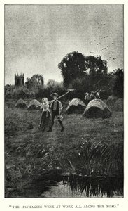 Illusztráció Jane Eyre-hez, Charlotte Bronte (metszet) alkotó: Edmund Henry Garrett