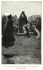 Illusztráció Jane Eyre-hez, Charlotte Bronte (metszet)