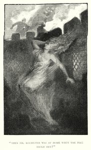 Illusztráció Jane Eyre-hez, Charlotte Bronte (metszet)