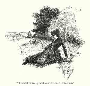 Illusztráció Jane Eyre-hez, Charlotte Bronte (litho) alkotó: Edmund Henry Garrett