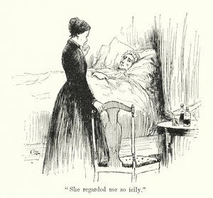 Illusztráció Jane Eyre-hez, Charlotte Bronte (litho) alkotó: Edmund Henry Garrett