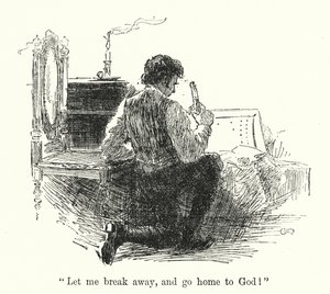 Illusztráció Jane Eyre-hez, Charlotte Bronte (litho) alkotó: Edmund Henry Garrett