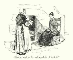Illusztráció Jane Eyre-hez, Charlotte Bronte (litho) alkotó: Edmund Henry Garrett