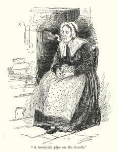Illusztráció Jane Eyre számára, Charlotte Bronte (litho) alkotó: Edmund Henry Garrett