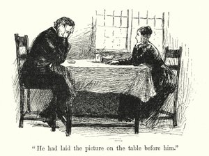 Illusztráció Jane Eyre számára, Charlotte Bronte (litho) alkotó: Edmund Henry Garrett