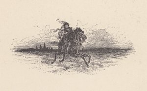 Illusztráció John Keats Szent Ágnes estéjéhez (litográfia) alkotó: Edmund Henry Garrett