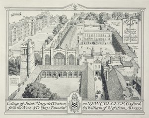 A St Mary de Winton College vagy New College, 1928